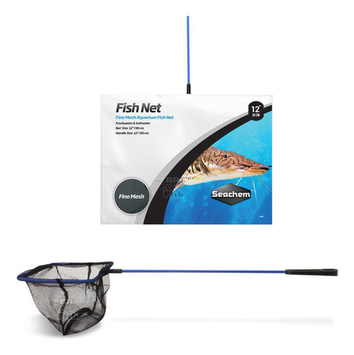 Rede Para Peixes Aquários Seachem Fish Net 30cm Malha Fina