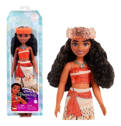 Muñeca Moana Hlw05 de la princesa Disney - Mattel