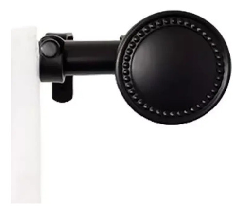 Barral Cortina Ironwood 22mm A Medida De 1 A 4m Linea Nakash Negro Terminal Capri