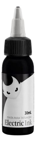 Tinta Electric Ink 30ml Tattoo Tatuagem Preto Linha 