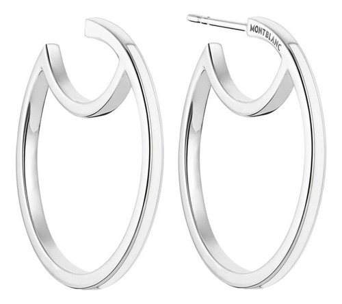 Aros Montblanc Boheme Creoles Plata 111480