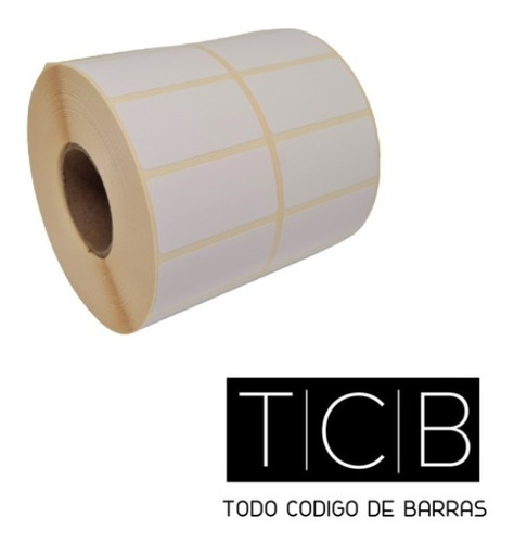 Imagen 2 de 5 de Rollo Etiquetas Autoadhesivas 50x25 X4000 B2 B40 Ilustracion