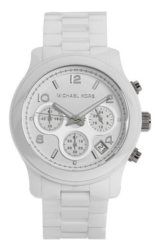 Relógio Luxo Michael Kors Mk5161 Orig Cerâmico Chron Anal!!!