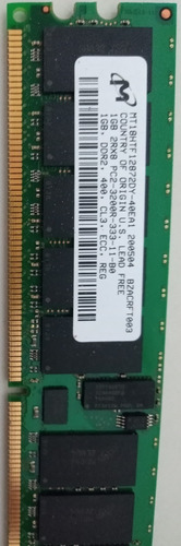 Imagem 6 de 10 de Memória Mt18htf12872dy-40ea1 1gb Pc2-3200r-333-11-b0
