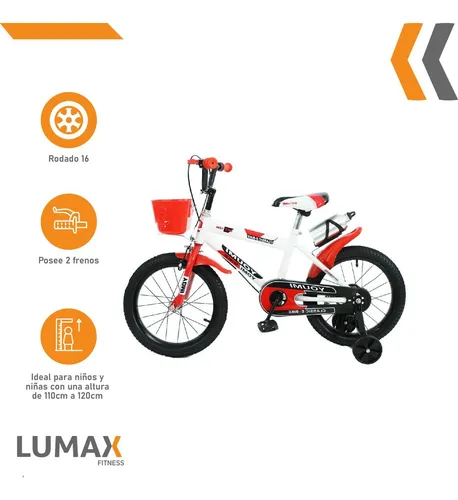Rodado 20 altura hot sale