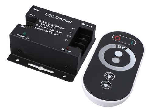 Atenuador Led Con Control Remoto Rf, Atenuación Continua