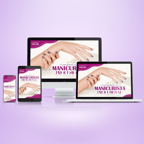 Curso Manicurista & Pedicurista Profesional En 14 Días