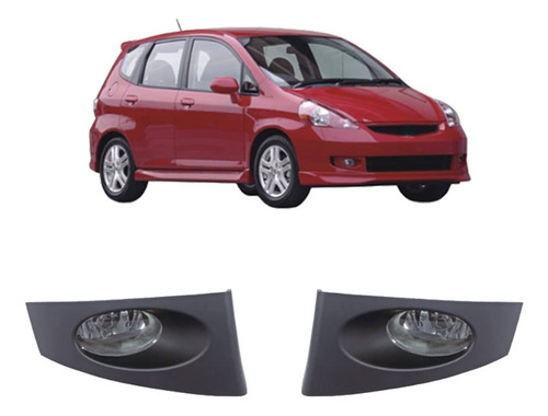 Luz Antiniebla Para Honda Fit Juego Montaje Lateral Lr