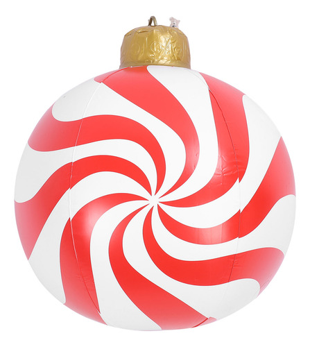 Bola De Navidad Inflable De Pvc De 23.62 Pulgadas Con Forma