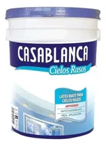 Comprar Pintura Casablanca Cielorraso Látex Anti Hongo X 20 Lts Blanco Acabado Mate