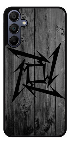 Funda Protector Para Samsung Metallica Banda Logo Escudo Samsung A31