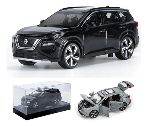 Nissan X-trail Miniatura Metal Car With Luces And Sound 1/32