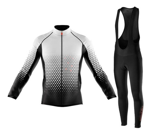 Ropa De Invierno Afelpada Para Ciclismo Hombre C/tiradores 