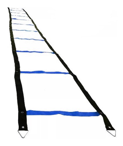 Escada Simples Agilidade Treino Academia Azul