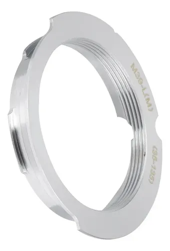 Adaptateur M39 Vers Nikon Z – Compatible Objectifs M39/L39 Pour Appareils Nikon Z6, Z7 – Montage Métal Anodisé Noir