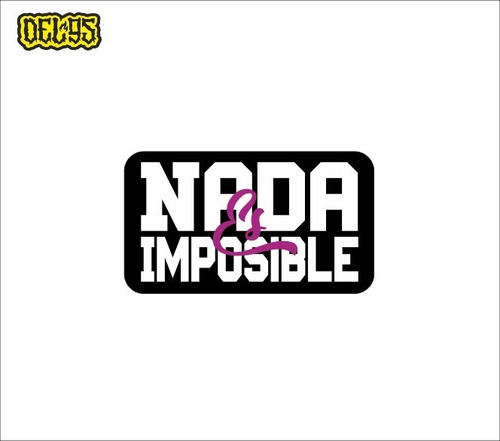 Calcomania Sticker Nada Es Imposible Moto Carro Divertida X2