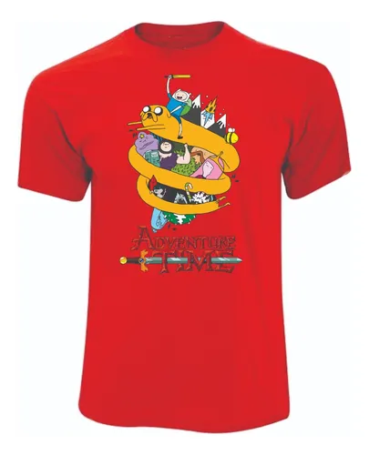 Camisetas Hora De Aventuras Adventure Time Mod 2 Jk