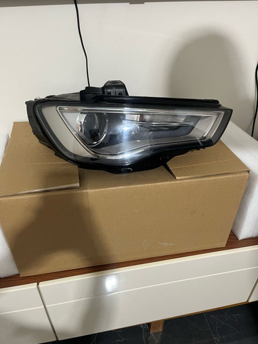 Par De Farol Bi Xenon Original Do Audi A3 2016