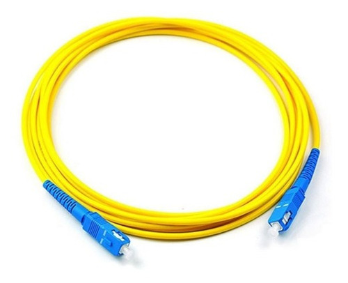 Cordão Óptico Patch Cord Sc/upc X Sc/upc 2,5 Metros Nfe