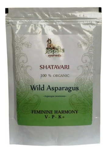 Shatavari (asparagus Racemosus) 250g Pó - Imp. Índia