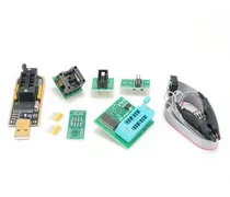 Comprar Programador Bios Usb Ch341a+sop8+pinza+adaptador 1.8v