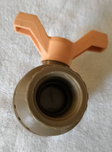 Imagen 5 de 9 de Válvula Llave Bola Cierre Rápido Trigre 3/4 Plástico Pvc