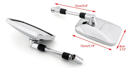 X Retrovisores Retrovisores Para Suzuki Vl800 Vl1500
