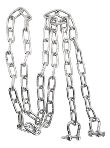 Cadena De Plomo Con Ancla Central De Acero Inoxidable 316 Ma
