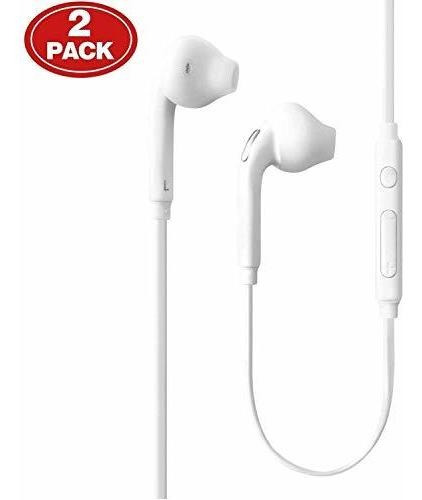 Auriculares De 3.5 Mm, (paquete De 2) Auriculares Con Cable 