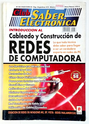 Revista Club Saber Electrónica Nro 32 Editor Quark 2017