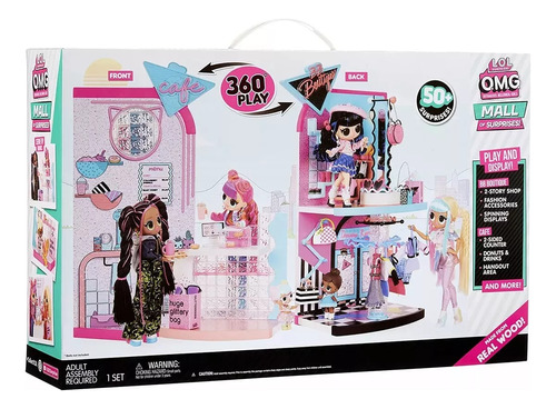 Lol Omg Mall Of Surprises Playset Cafe Boutique 50 Sorpresas