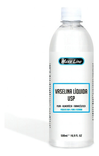  Vaselina Líquida Usp Farmacêutica Incolor Sem Cheiro 500ml