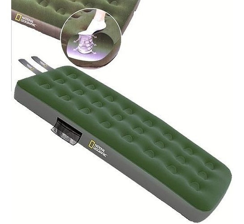 Colchon Inflable National Geographic Twin 1 1/2 Con Inflador