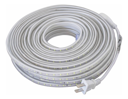 Manguera Led Azul Cielo Rollo 25 Metros Exteriores 110v