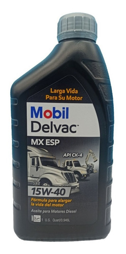 Aceite 15w40 Diesel Mobil