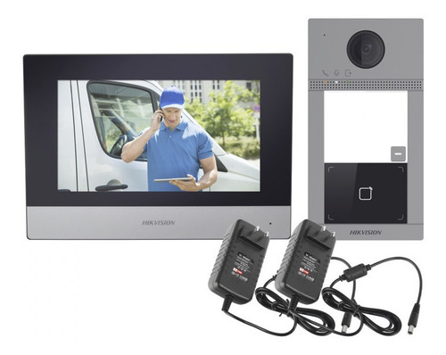 Imagen 3 de 8 de Portero Visor Hikvision Wifi Camara Full Hd + Memoria 16gb