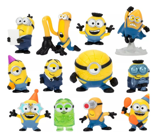 Mega Minions Mi Villano Fav 12 Mini Figura Sorpresa 2.5cm
