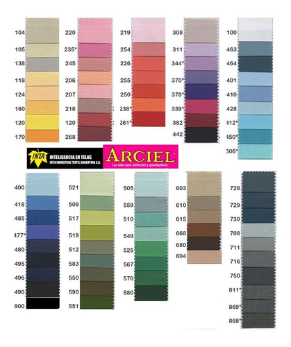 Imagen 7 de 7 de Ambos Médicos T. Esp. Arciel Bicolor Color A Elección