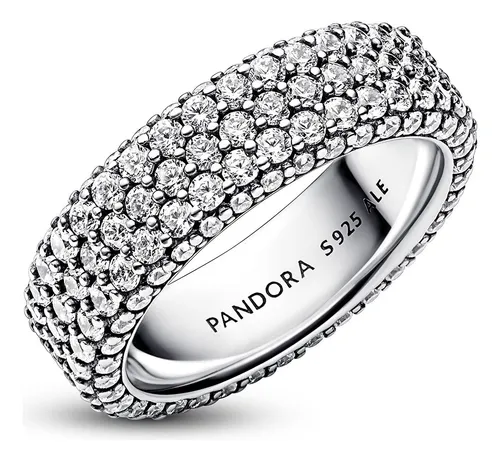 Anillos Pandora Fila Triple En Pav En Oferta Sale Off 65