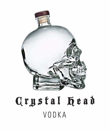 Imagen 5 de 5 de Vodka Crystal Head 1000ml En Estuche Origen Canadá