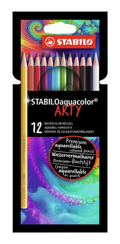 Lapices Acuarelables Stabilo Arty X12