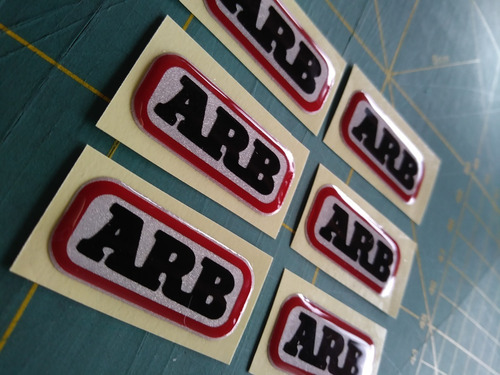 Imagen 1 de 5 de Emblema Arb Para Faro Reflectivo Con Pega Extrafuerte