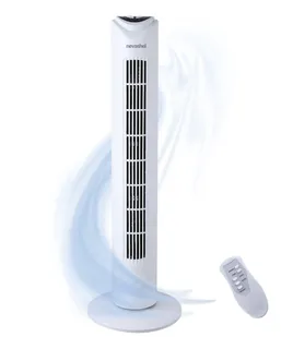 Ventilador De Torre Giratorio Potente Silencioso Y Elegante