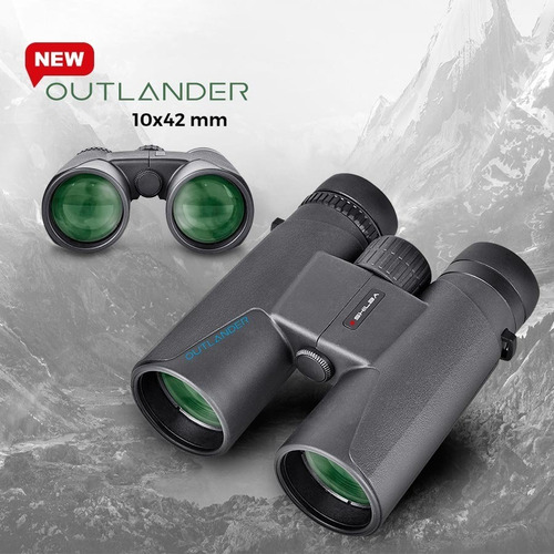 Imagen 4 de 8 de Binocular Shilba 10x42 Outlander Optica Premium Estuche