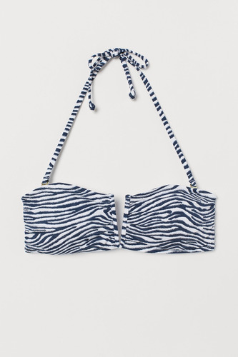 H&m Bikini Malla Bandeau C/ Tiras Desmontables Varios Talles