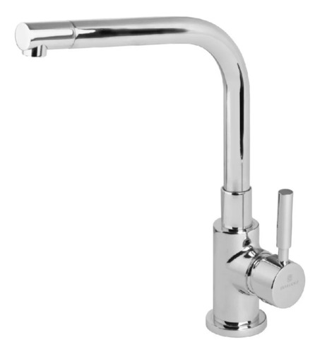 Grifería De Cocina Estalgrif Patriot Monocomando Alto Cromo