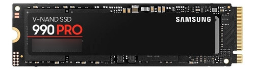 Disco sólido SSD interno Samsung 990 Pro MZ-V9P2T0BW 2TB negro