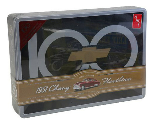 Chevy Fleetline 1951 En Lata Coleccionable 1/25