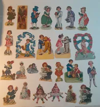Comprar Antiguas Figuritas Cromos Victorianos 25 Niños