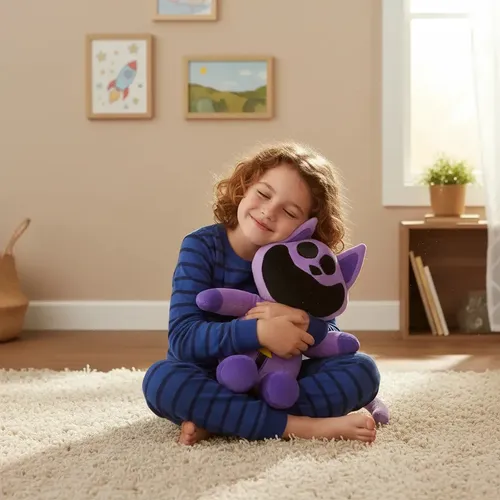 Gato Roxo Boneco Pelúcia Gato Catnap Poppy Playtime 3 Jogo Fofo Roxo ...